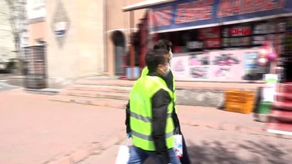 KAYSERİ-Talas'ta 10 bin hijyen paketi dağıtıldı