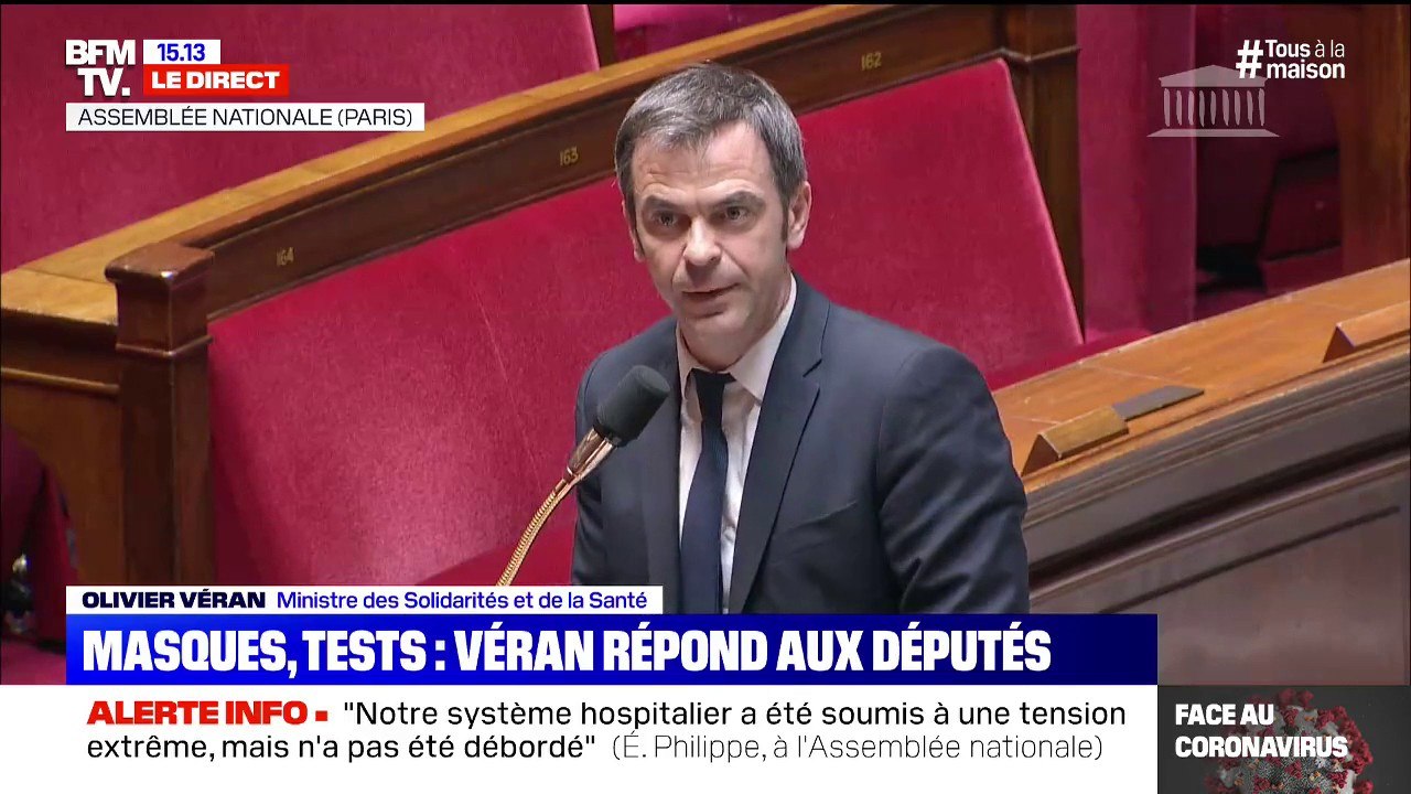 Olivier Véran: "Nous sommes en train de renforcer nos capacités de tests