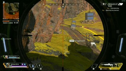 win with KRABER in apex legends