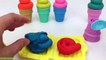 Making 6 Colors Play Doh Ice Cream with Popsicles Molds Surprise Toys PJ Masks