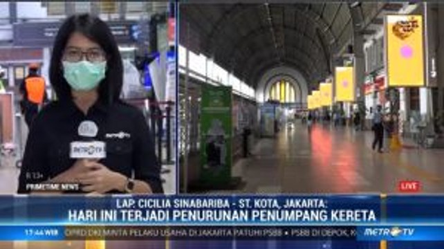 Stasiun Jakarta Kota Alami Penurunan Jumlah Penumpang