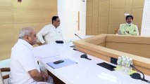 GUJARAT CONGRESS MLAS MEET CHIEF MINISTER VIJAY RUPANI IN GANDHINAGAR AND DISCUSSED ON LOCKDOWN AND ITS IMPLICATIONS