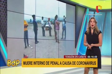 Video herunterladen: Cañete: muere interno en penal a causa de coronavirus