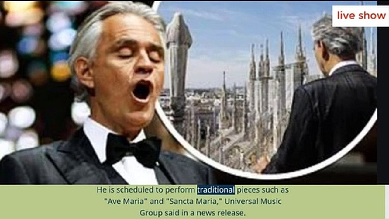 Watch Andrea Bocelli Easter Sunday Concert Live Stream how?