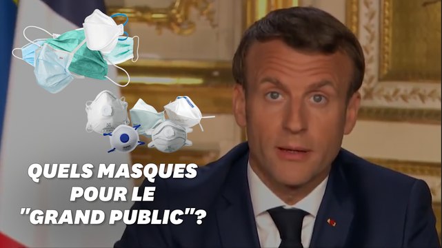 Mystère autour des masques grand public annoncés par Macron pour le déconfinement