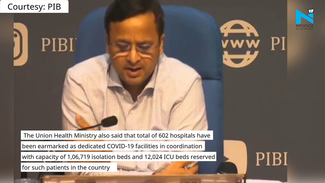 602 hospitals across country earmarked as dedicated COVID-19 facilities: Health Ministry