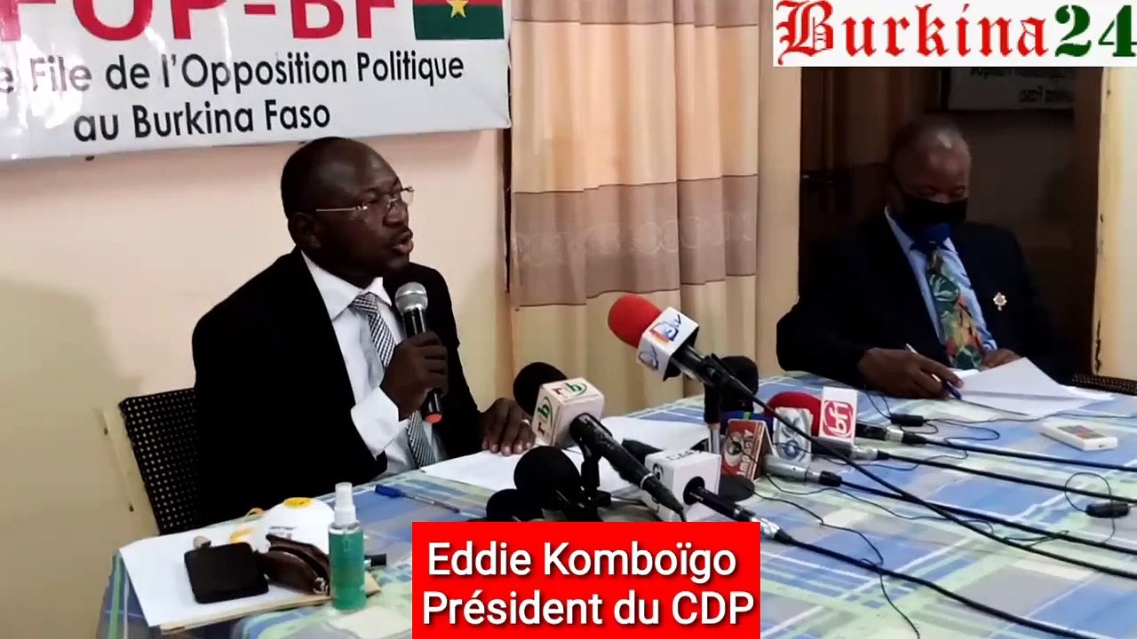 Le président du CDP, Eddie Komboigo se prononce sur la gestion du Covid-19.