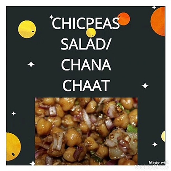 CHICKPEAS SALAD/CHANA CHAAT