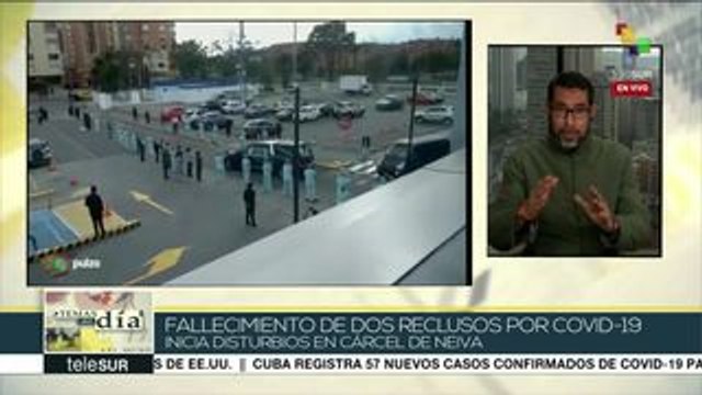 Colombia: disturbios en cárcel ante muerte de reos por COVID-19