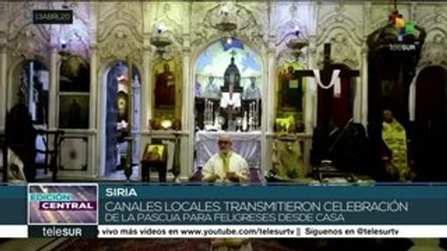 Siria: ante pandemia, iglesias celebran Pascua sin feligreses