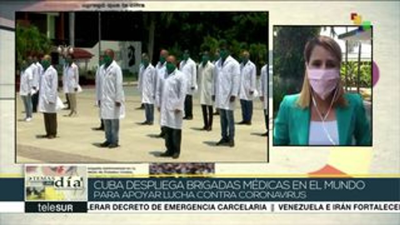 Cuba despliega brigadas médicas por el mundo para combatir COVID-19