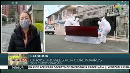 Ecuador:retiran más de 700 cadáveres por COVID19 en casas de Guayaquil