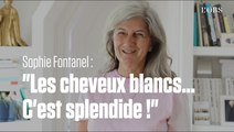 Sophie Fontanel assume ses cheveux blancs. Voici pourquoi.