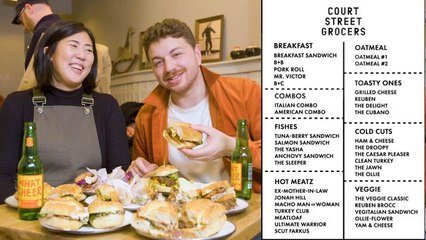 Trying Everything on the Menu at a Famous NYC Sandwich Shop (Ft Christina Chaey)