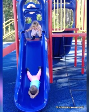 Funny Babies And Siblings Trouble Makers