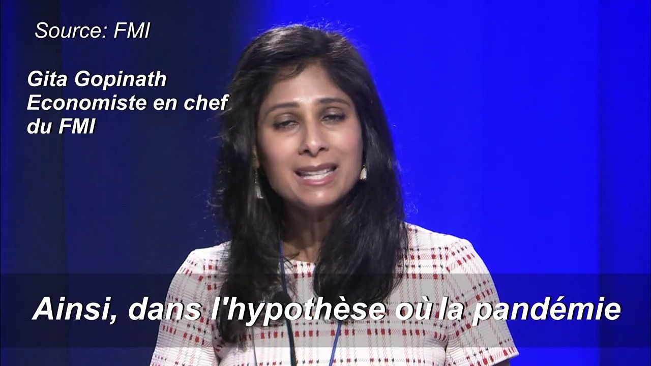 Coronavirus: l'économie mondiale va se contracter de 3% cette année d'après le FMI