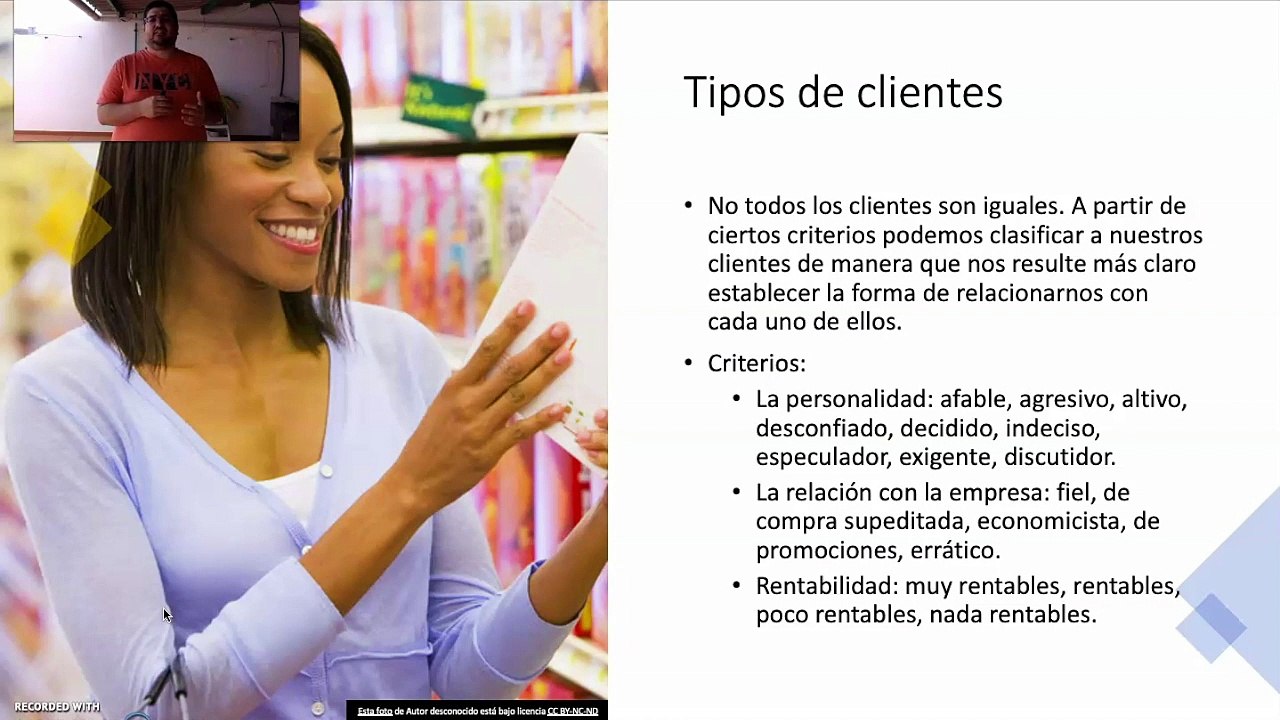 Atención al cliente Sesión 1