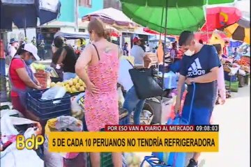 Ipsos: 5 de cada 10 peruanos no tendría refrigeradora en casa