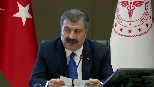 Koca: Son 24 saatte vaka sayısı 4 bin 62, vefat sayısı 107 oldu, toplam vefat sayısı 1403'e ulaştı