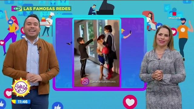 Thalía imita a María Félix