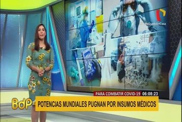 Potencias mundiales pugnan por insumos médicos para combatir el Covid-19