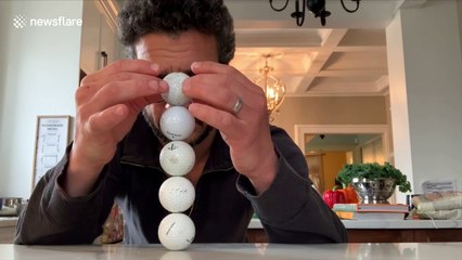 Canadian Dad pulls off epic trick during coronavirus lockdown