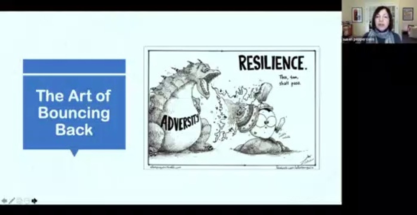 Susan Peppercorn - Resilience Boosters: Strategies for Increasing Wellbeing During Coronavirus