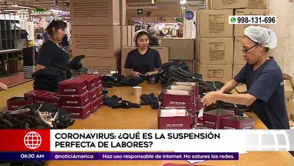 Primera Edición: Conoce qué es la suspensión perfecta de labores