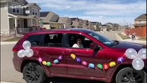 Adorable little boy and his doggy have socially distant birthday party amid COVID-19 crackdown in Colorado