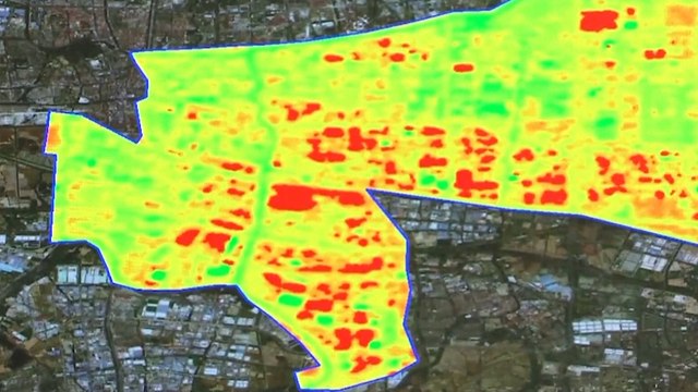 Thermal infrared images show Chinese economy restarting after months of coronavirus lockdowns
