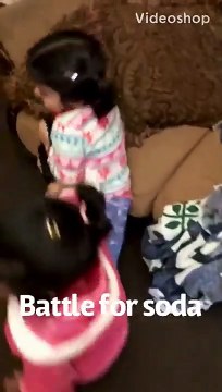 Battle for soda fighting for soda funny video lets see who will win in this crazy soda battle