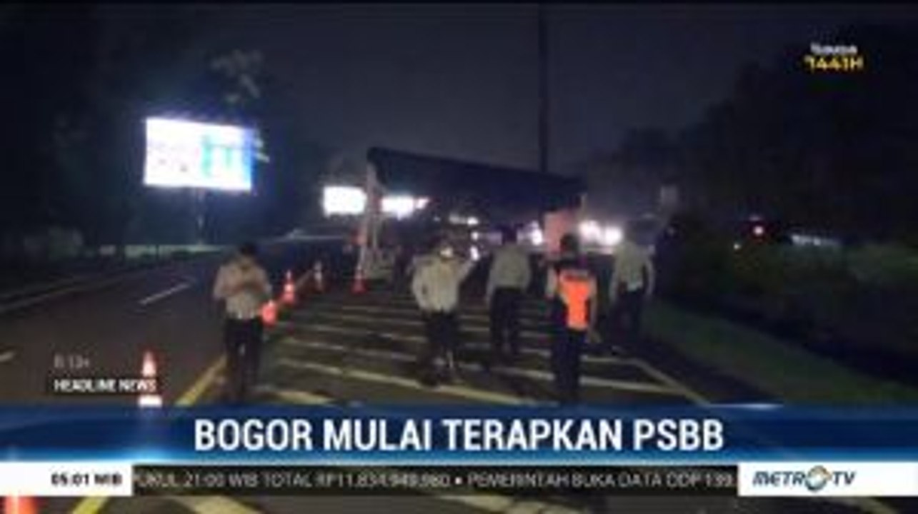 Bogor Mulai Terapkan PSBB