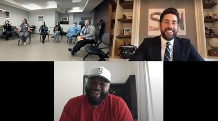 John Krasinski Surprises Boston Health Care Workers With Red Sox Tickets for Life