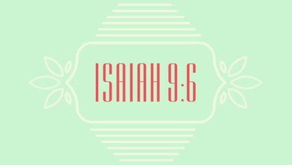 Worship Together Kids - Isaiah 9:6