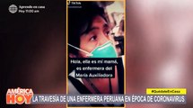 Joven dedicó emotivo video a su madre enfermera que atiende a pacientes con COVID-19