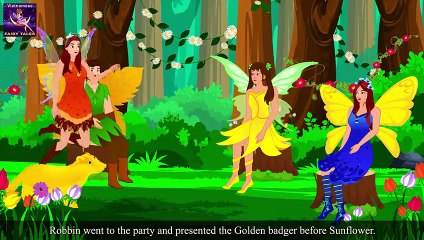 Chú Lửng Bằng Vàng  - The Golden Badger Story -  Chuyen co tich -  Truyện cổ tích việt nam