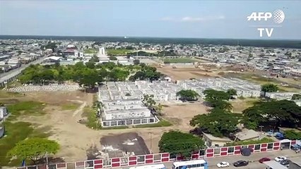 'Não há espaço para vivos nem para mortos'