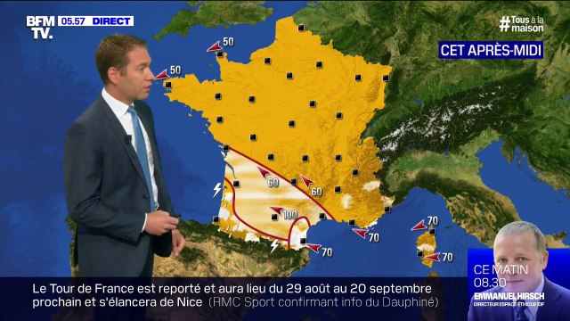 Un temps ensoleillé sur une majeure partie du pays ce mercredi