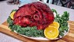 Raspberry Chipotle Glazed Ham - Thanksgiving Recipes