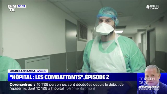 Hôpital: les combattants : cet infirmier bayonnais est venu en renfort à l'hôpital d'Antony