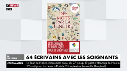64 écrivains avec les soignants
