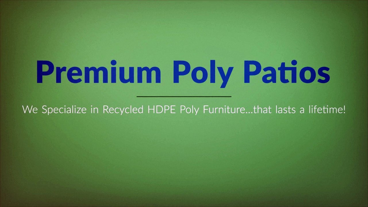 Polywood Euro Premium Poly Patios (8779041234) video Dailymotion