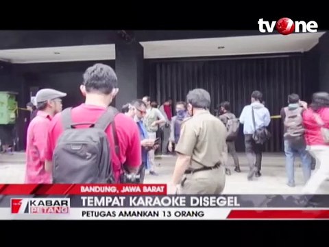 Tetap Beroperasi di Tengah Pandemi Covid-19, Karaoke Disegel