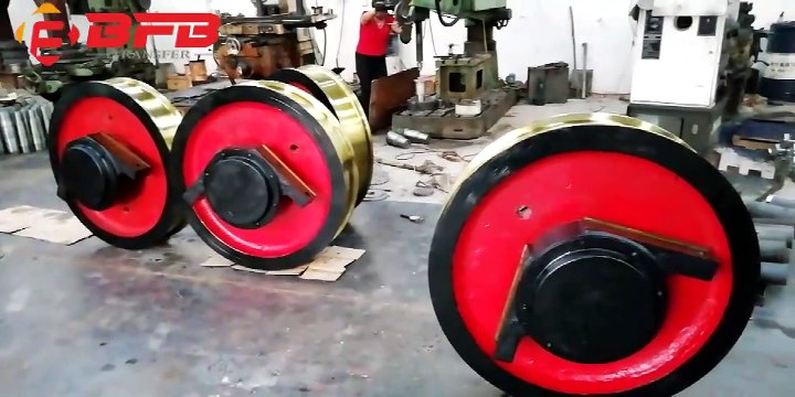 Heavy Duty Steel Crane Railway Wheel/Cast Iron Cart Wheels