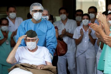 À 99 ans, un ancien combattant brésilien guérit du Covid-19