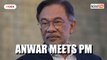 Anwar meets Muhyiddin, hopes for transparency