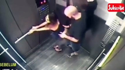 ये विदेशी लड़का लड़की लिफ्ट में क्या कर रहे हैं।