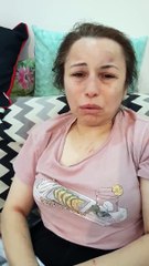 Bu kadının çığlığını duyacak kimse var mı ?