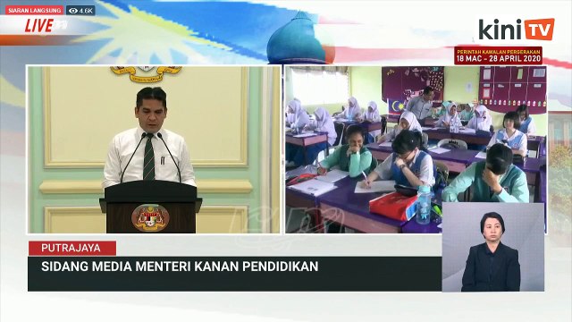 LIVE: Sidang Media Menteri Kanan Pendidikan Radzi Jidin