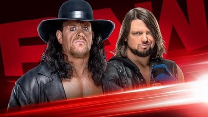UNDERTAKER VS AJ STYLE | WWE RAW | SPORTS GURU